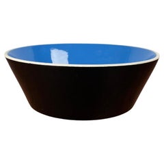 Mid-Century Minimalist Ceramic Fruit Bowl, 1960s