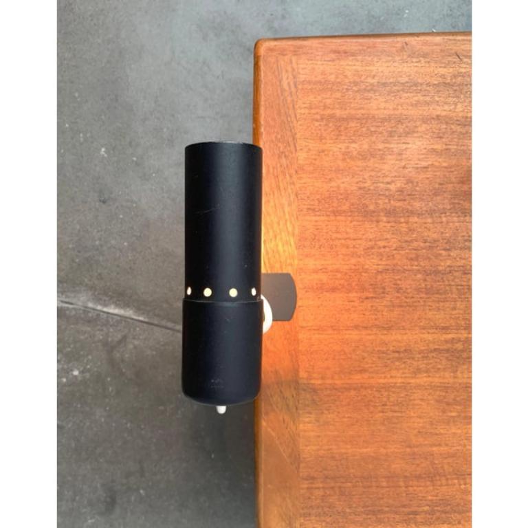 European Mid-Century Minimalist Clamp Table Lamp, 1960s For Sale