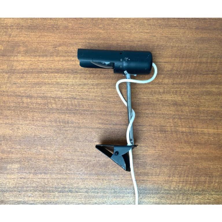 20th Century Mid-Century Minimalist Clamp Table Lamp, 1960s For Sale