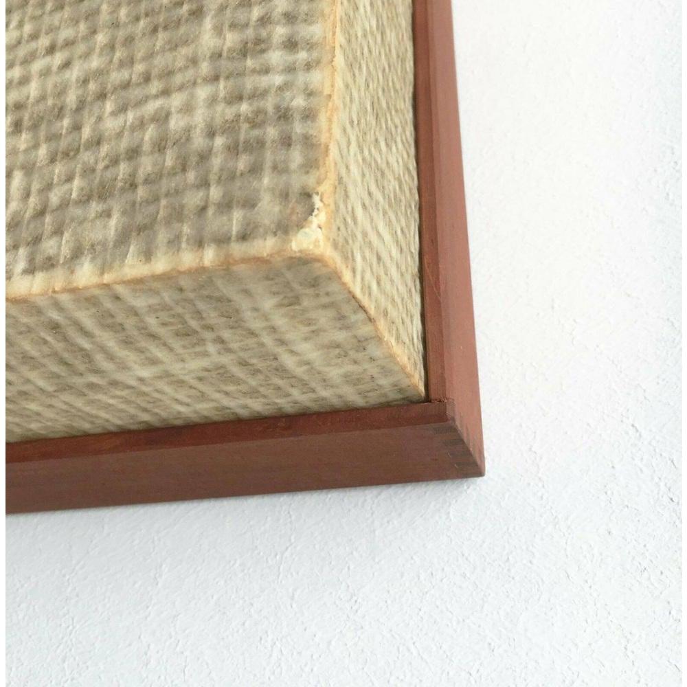 Lampada da soffitto minimalista Cocoon in teak, anni '60, metà secolo in vendita 6