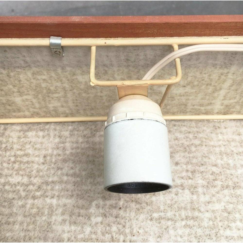 Lampada da soffitto minimalista Cocoon in teak, anni '60, metà secolo In condizioni ottime in vendita a Hamburg, DE