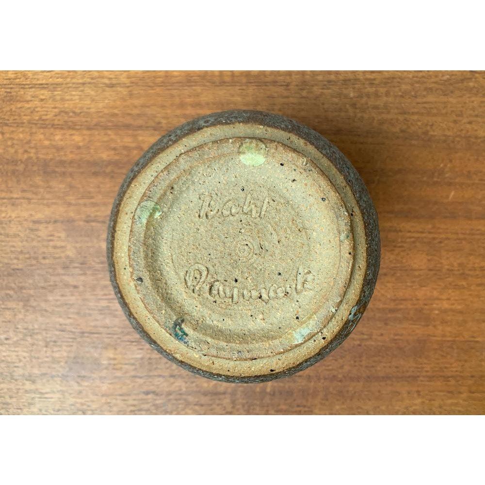 Mid-Century Minimalist Danish Studio Pottery Vase from Bahl Keramik, 1960s For Sale 4