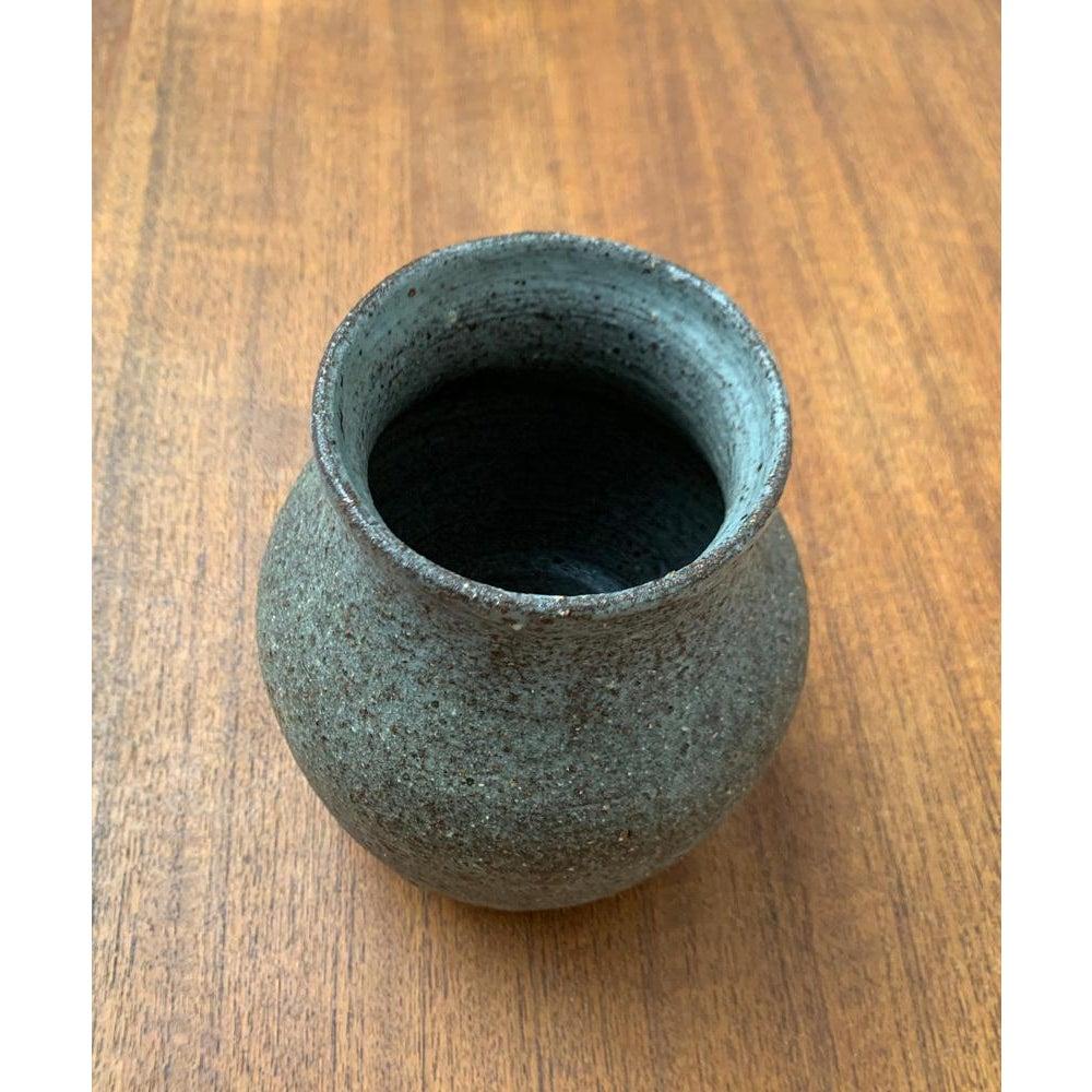 Mid-Century Minimalist Danish Studio Pottery Vase from Bahl Keramik, 1960s For Sale 5