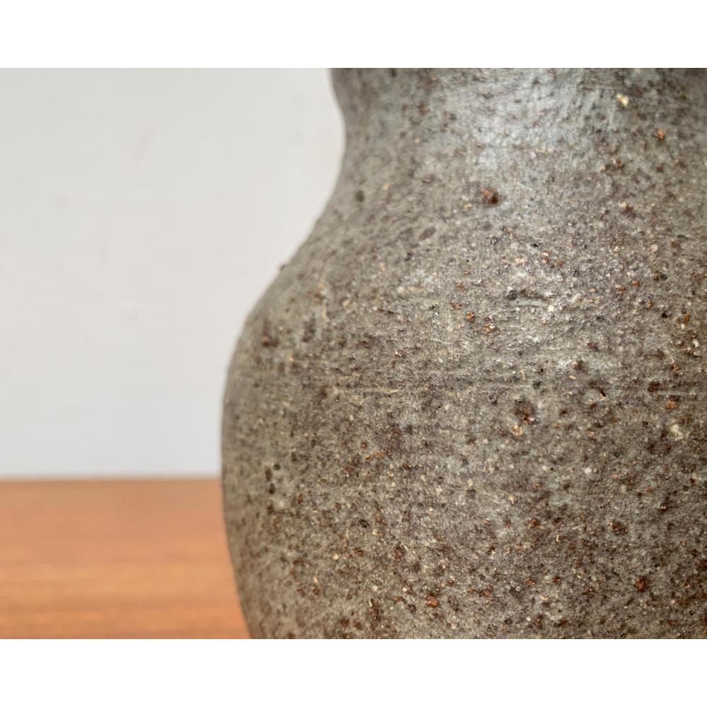 Mid-Century Modern Mid-Century Minimalist Danish Studio Pottery Vase from Bahl Keramik, 1960s For Sale