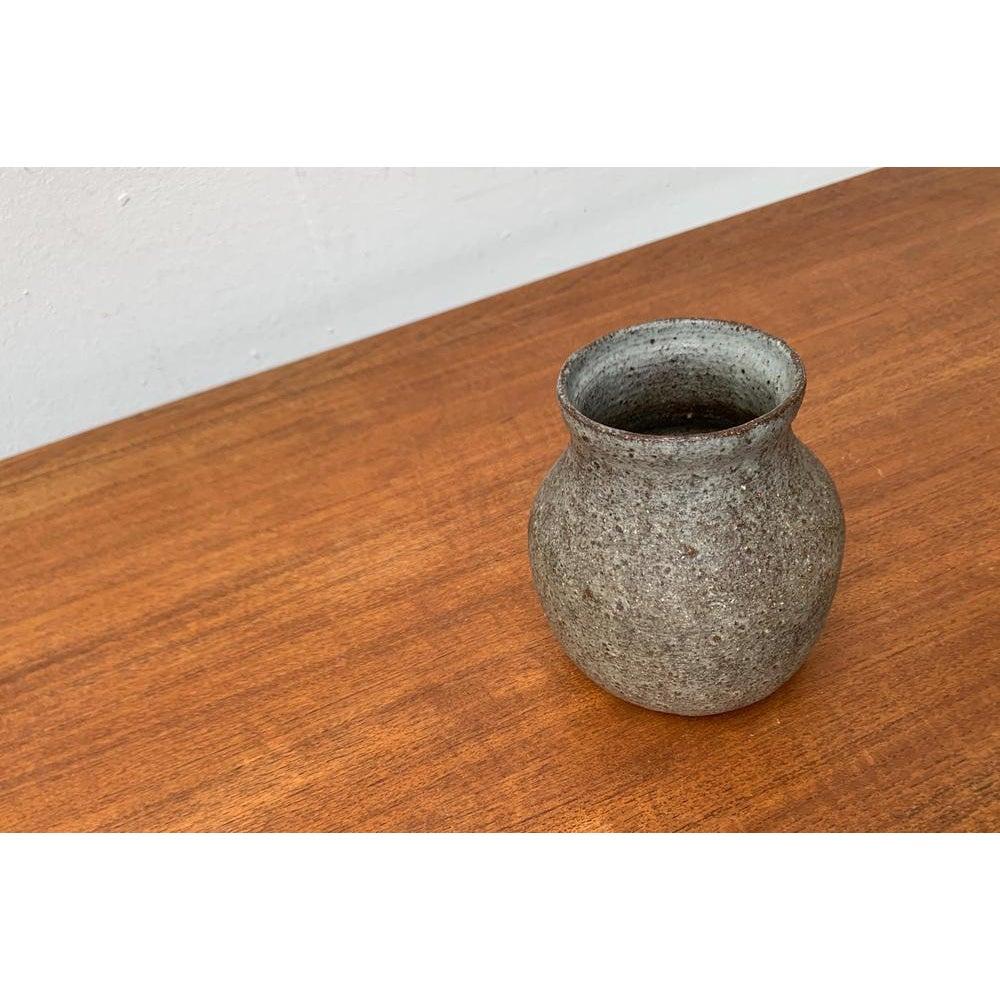 Ceramic Mid-Century Minimalist Danish Studio Pottery Vase from Bahl Keramik, 1960s For Sale