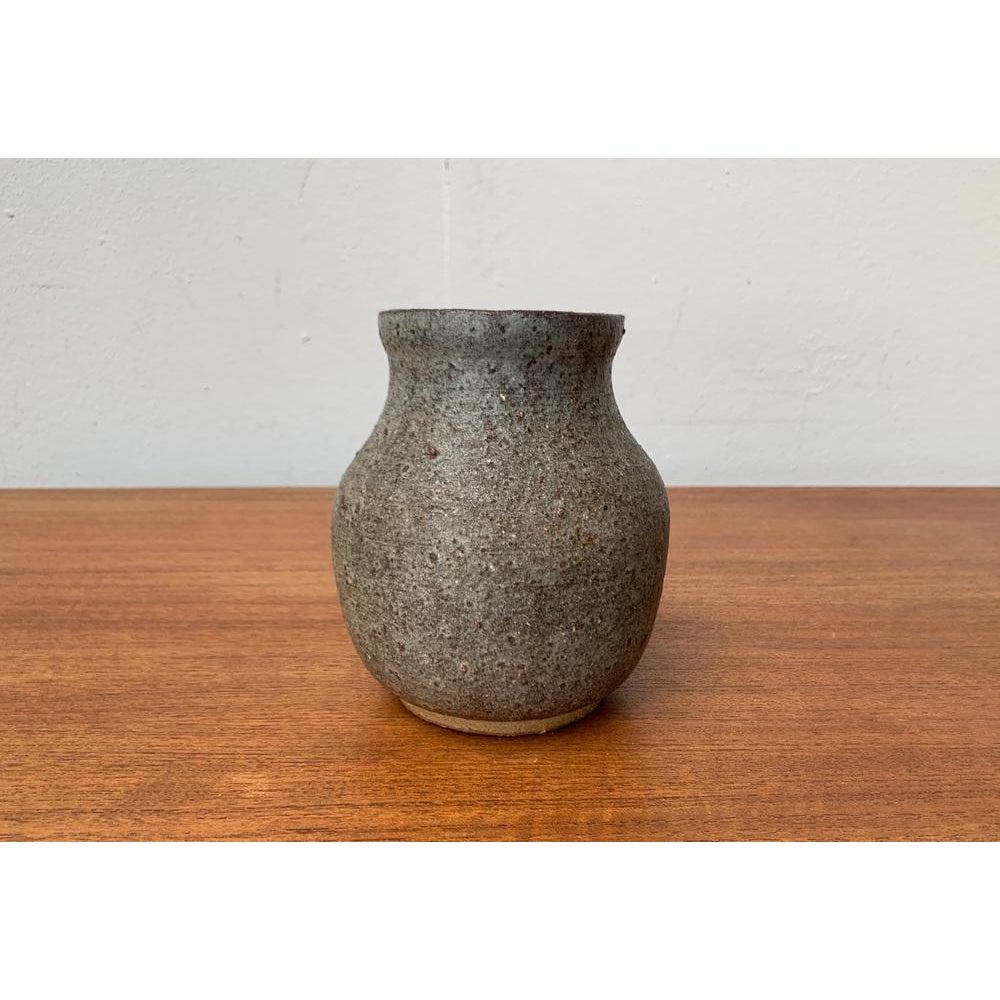 Mid-Century Minimalist Danish Studio Pottery Vase from Bahl Keramik, 1960s For Sale 1
