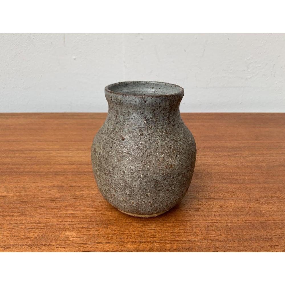 Mid-Century Minimalist Danish Studio Pottery Vase from Bahl Keramik, 1960s For Sale 3
