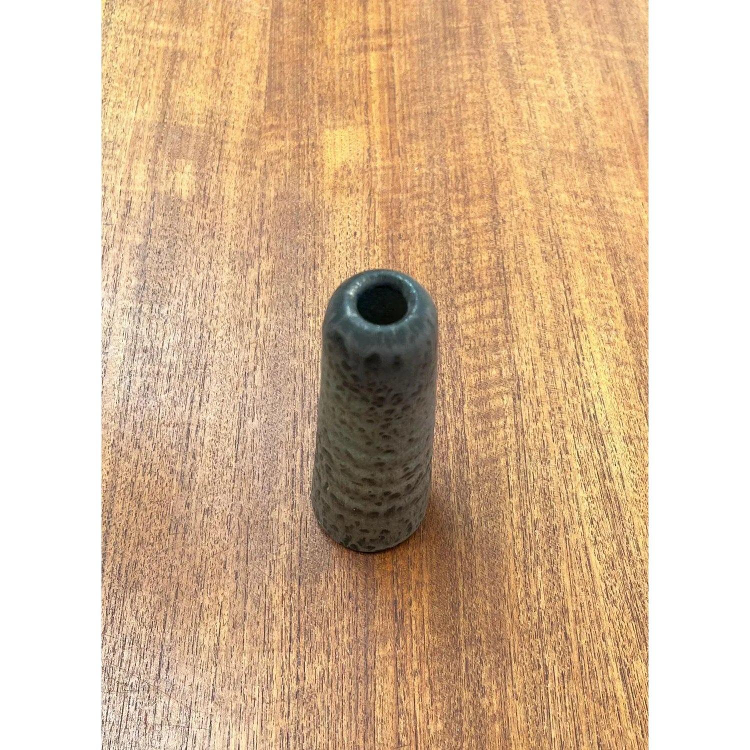 20th Century Mid-Century Minimalist Dutch Studio Pottery Vase from Mobach, 1960s For Sale