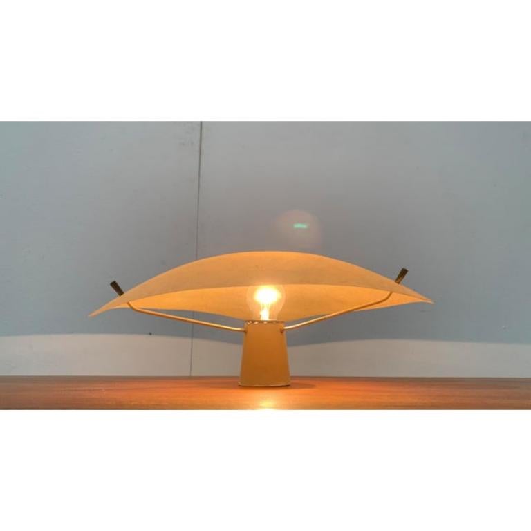 Mid-Century moderno Lampada da soffitto in fibra di vetro minimalista di metà secolo, anni '60 in vendita