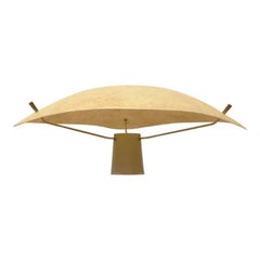 Mid-Century Minimalist Fiberglass Ceiling Lamp, 1960s