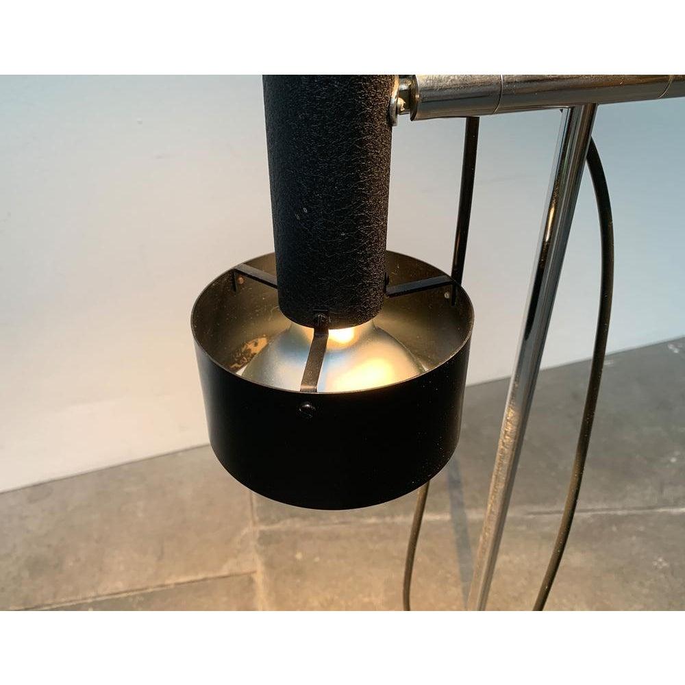 Lampada da terra minimalista di metà secolo di Edi Franz per Swiss Lamps, anni '50 in vendita 3