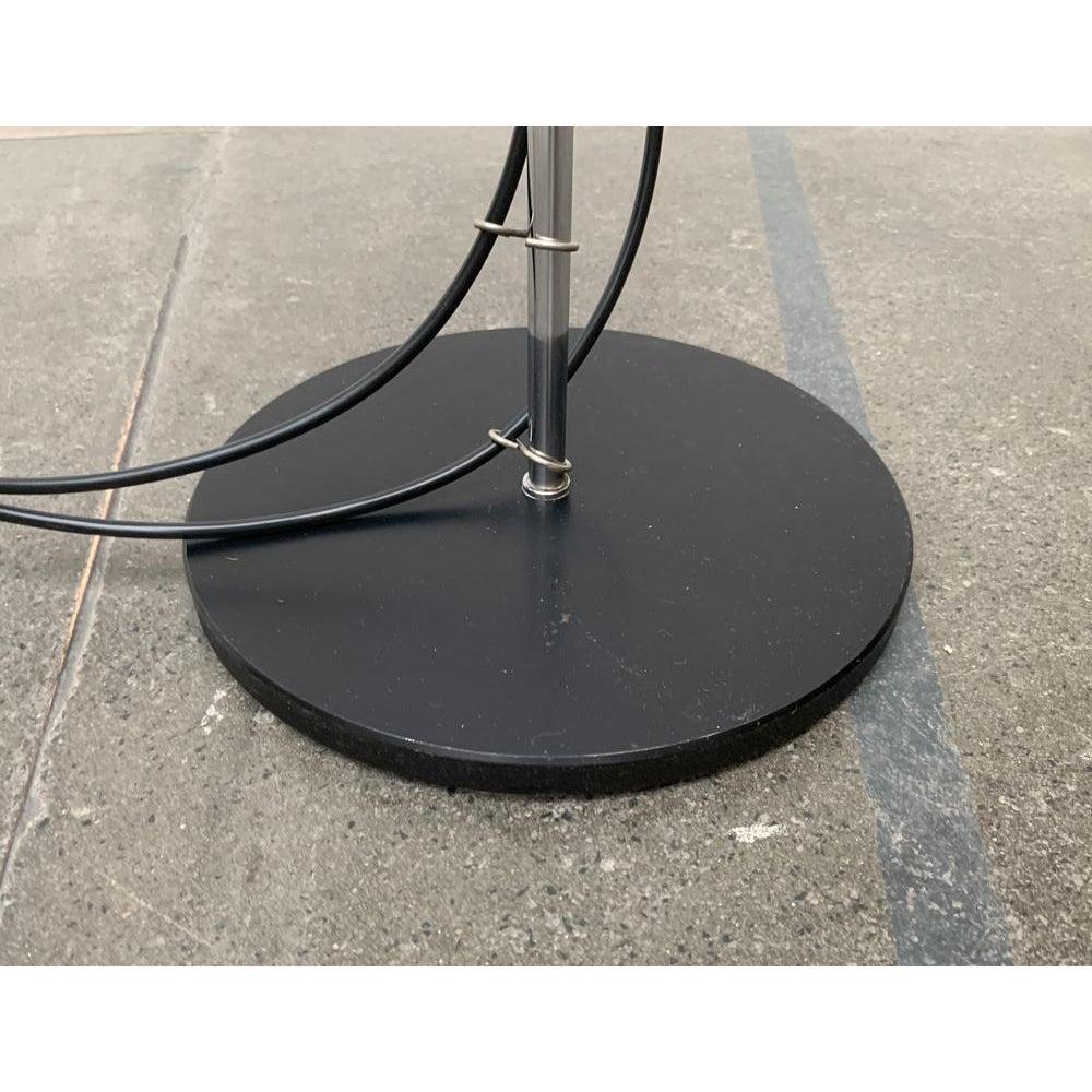 Metallo Lampada da terra minimalista di metà secolo di Edi Franz per Swiss Lamps, anni '50 in vendita