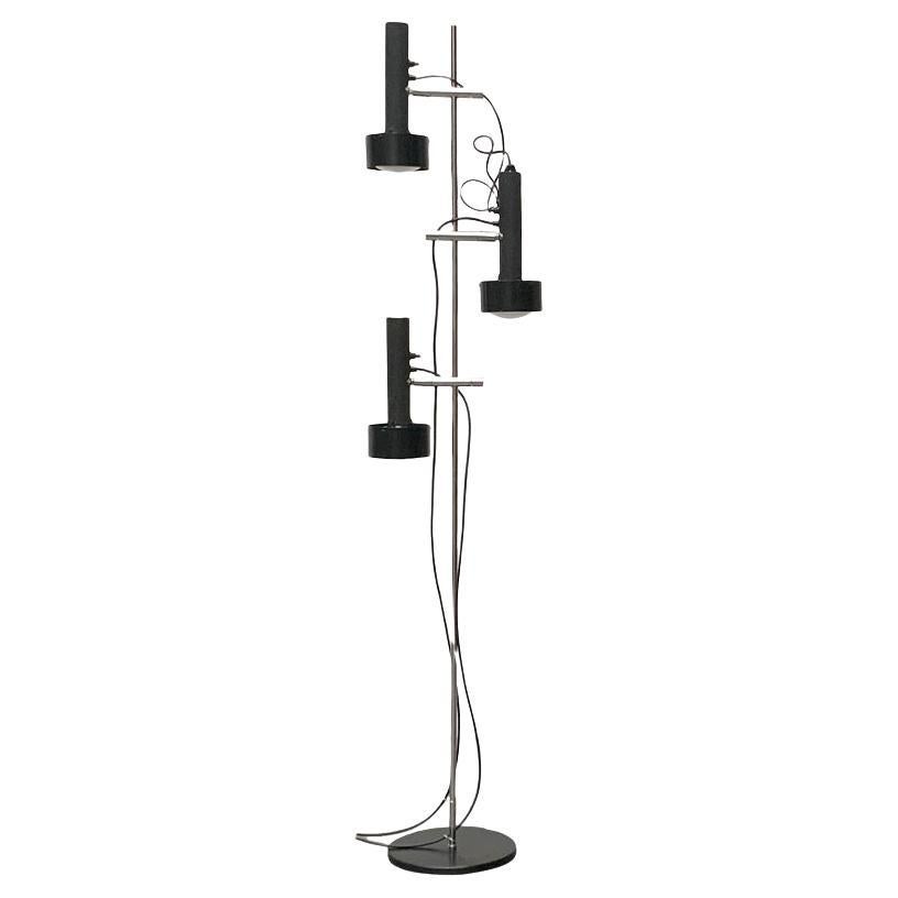 Mid-Century Minimalist Floor Lamp by Edi Franz for Swiss Lamps, 1950s
