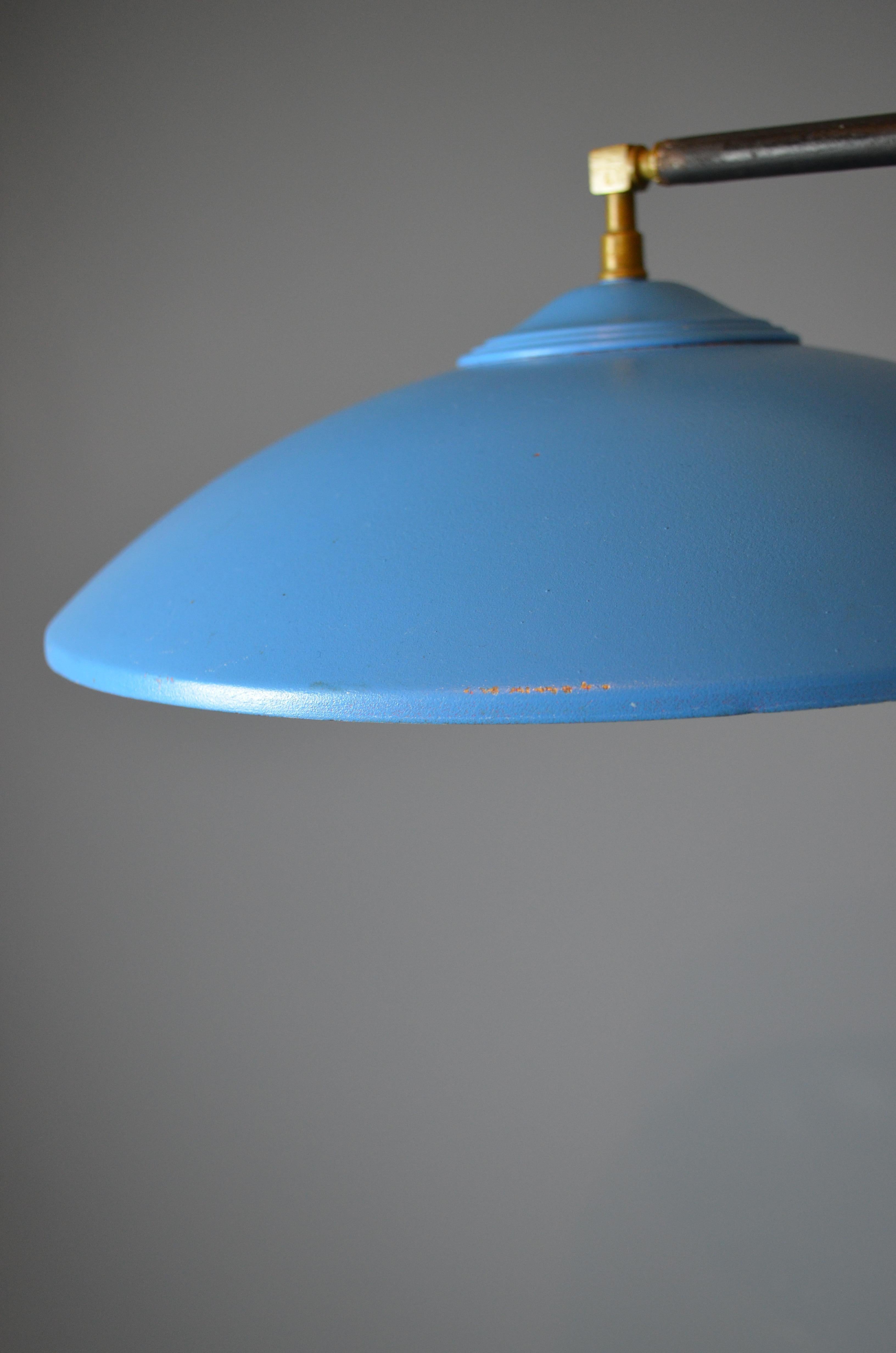 Mid century minimalist floor lamp, France, 1950s For Sale 5
