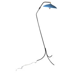 Lampada da terra minimalista di metà secolo, Francia, anni '50