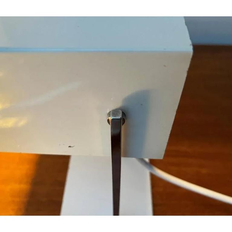 Mid-Century Minimalist German Cube Table Lamp from Kaiser Idell Leuchten, 1960s For Sale 4