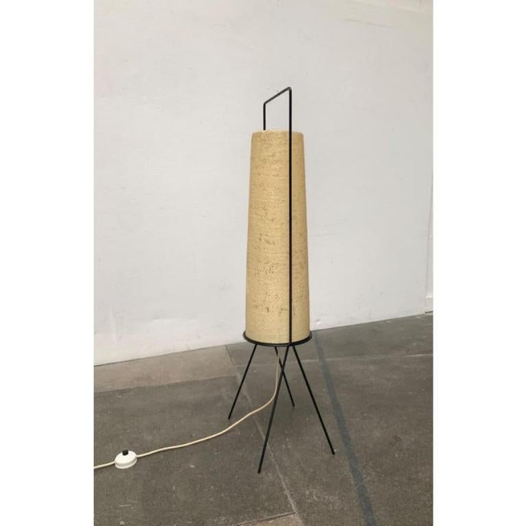 Lampada da terra tedesca minimalista di metà secolo di Hesse Leuchten, anni '60 in vendita 5