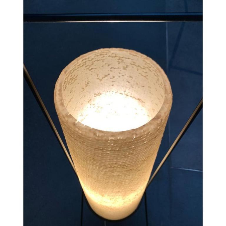 Lampada da terra tedesca minimalista di metà secolo di Hesse Leuchten, anni '60 in vendita 2