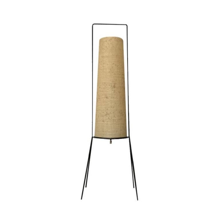 Mid-Century Minimalist German Floor Lamp from Hesse Leuchten, 1960s