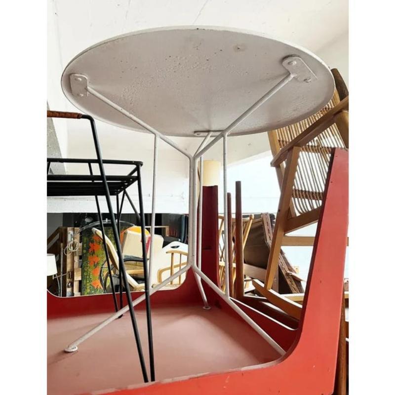 Table de jardin allemande minimaliste du milieu du siècle dernier, années 1960 en vente 2