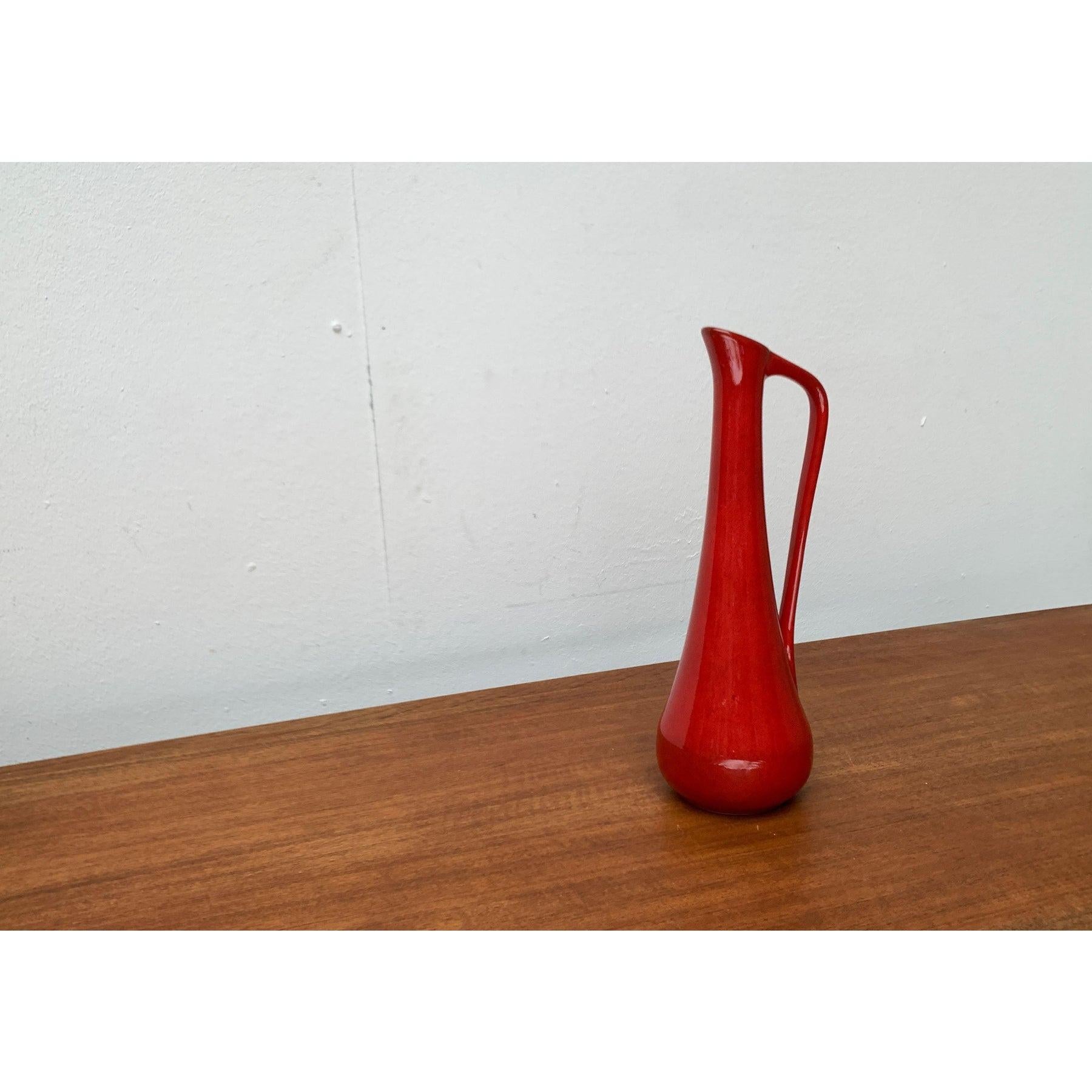 Mid-Century Minimalist German Pottery WGP Carafe Vase from Roth Keramik, 1960s im Angebot 5
