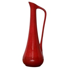 Mid-Century Minimalist German Pottery WGP Carafe Vase from Roth Keramik, 1960s