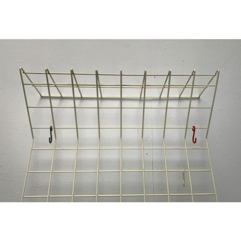 Perchero de cuerda alemán minimalista de mediados de siglo, años 60 Alemán en venta