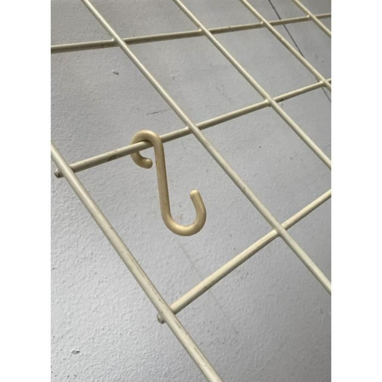 Perchero de cuerda alemán minimalista de mediados de siglo, años 60 siglo XX en venta