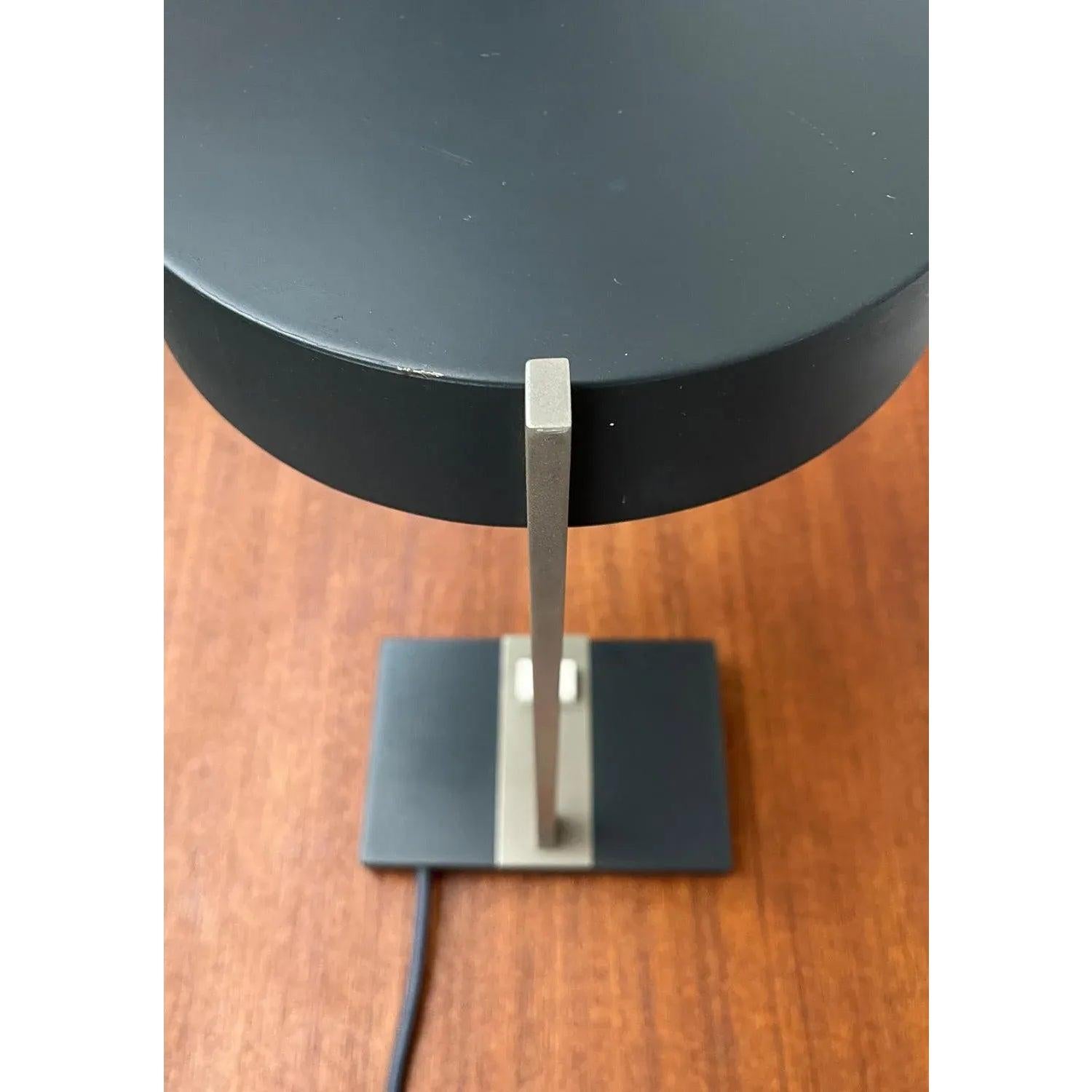 Metal Mid-Century Minimalist German Table Lamp from Hillebrand, 1960s For Sale