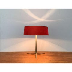 Lampe de table tripode allemande minimaliste du milieu du siècle dernier de Kaiser Leuchten, années 1960