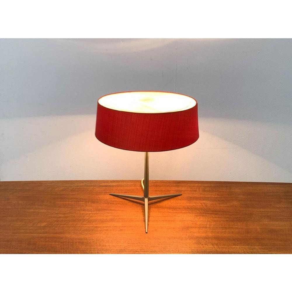 Mid-Century Modern Mid-Century Minimalist German Tripod Table Lamp from Kaiser Leuchten, 1960s For Sale
