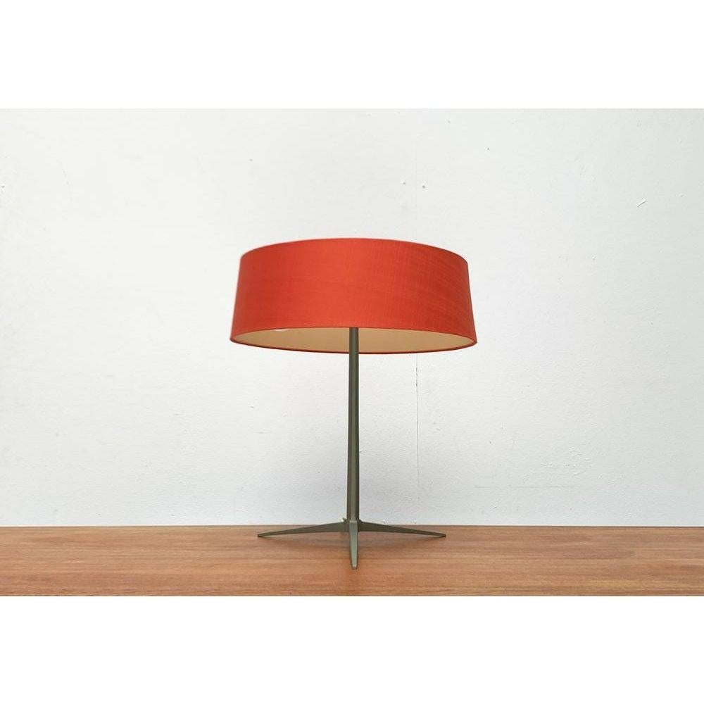 20th Century Mid-Century Minimalist German Tripod Table Lamp from Kaiser Leuchten, 1960s For Sale