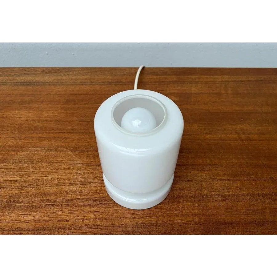 Lámpara de mesa de cristal minimalista de mediados de siglo, años 60 en Excelente estado para la venta en Hamburg, DE