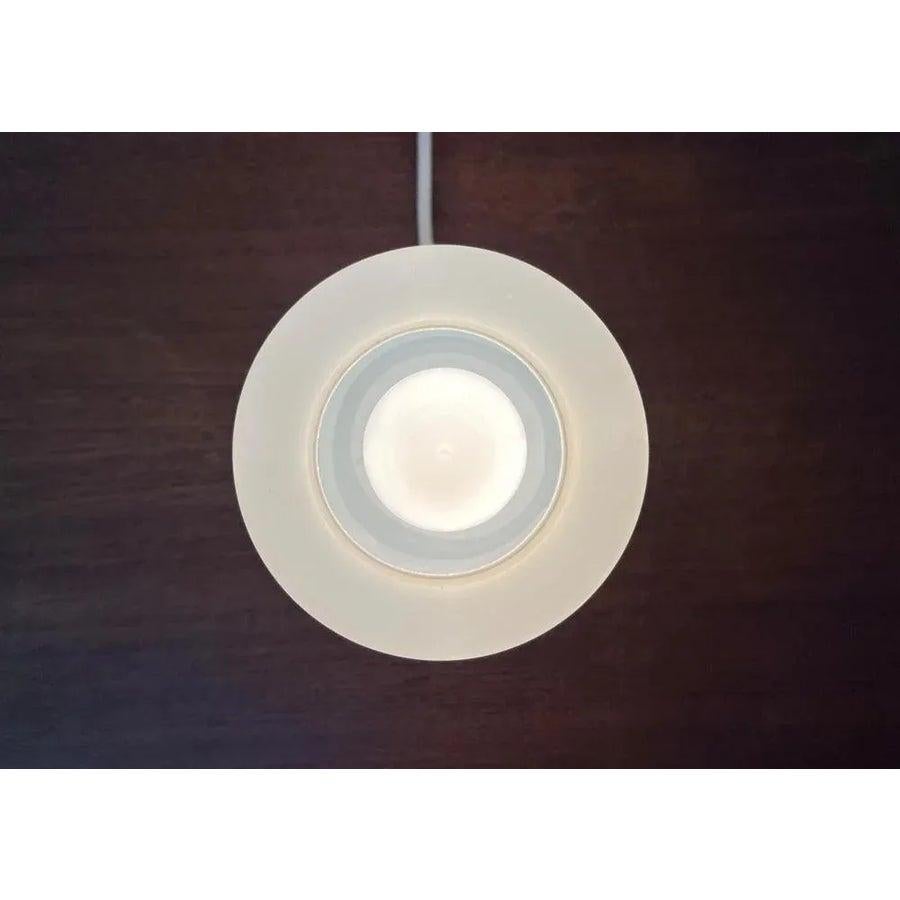 Lámpara de mesa de cristal minimalista de mediados de siglo, años 60 siglo XX en venta