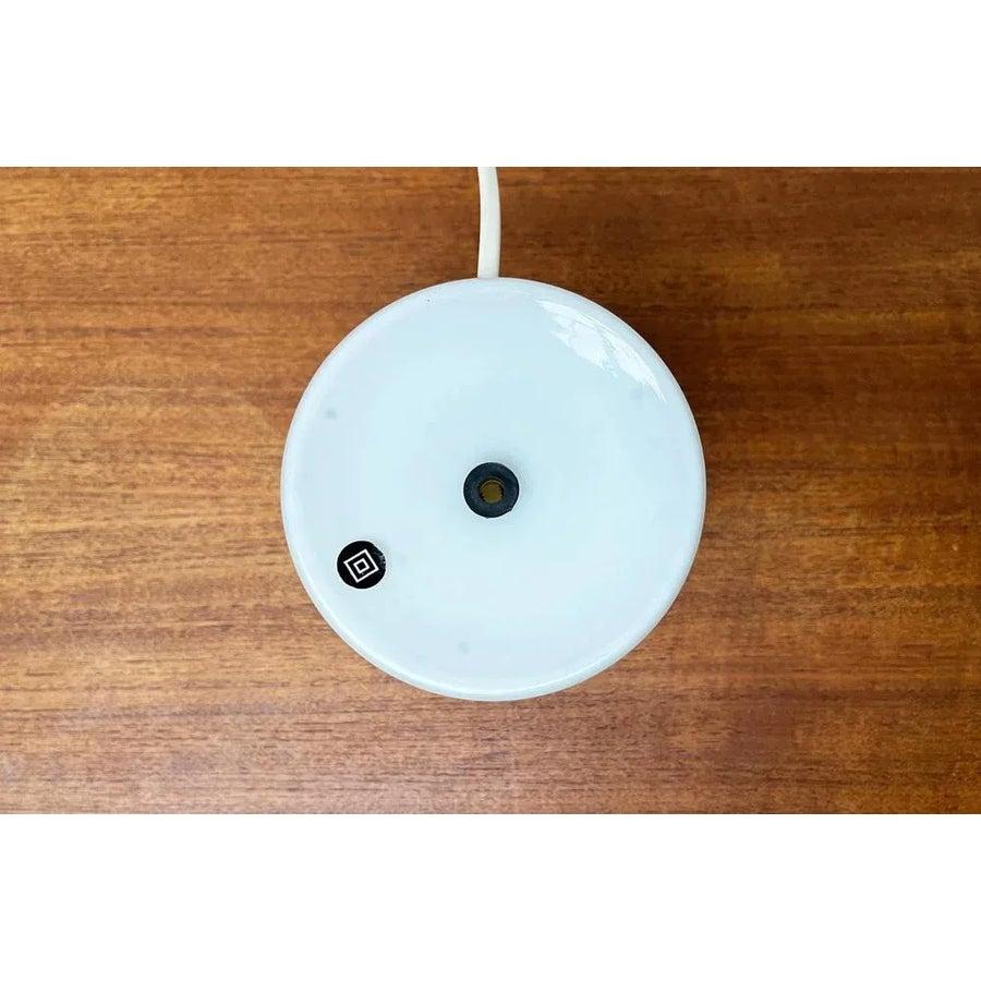 Lámpara de mesa de cristal minimalista de mediados de siglo, años 60 en venta 1