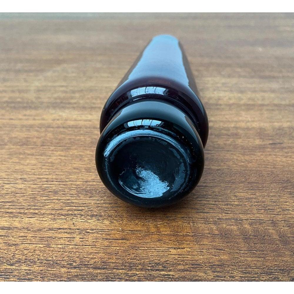 Mid-Century Minimalist Glass Vase 1960s In Excellent Condition For Sale In Hamburg, DE