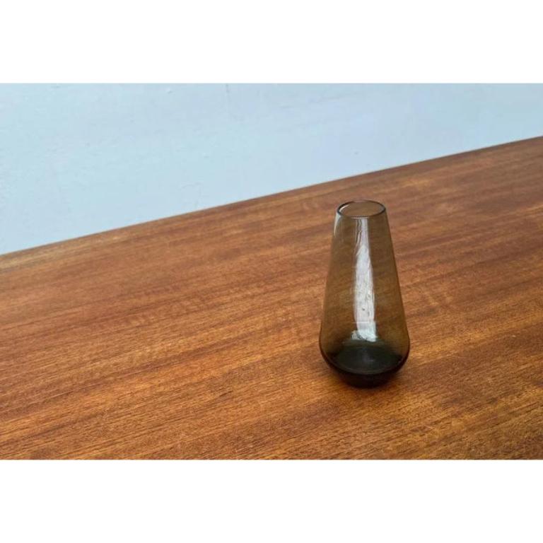 Minimalistische Mid-Century-Glasvase, 1960er-Jahre im Zustand „Hervorragend“ im Angebot in Hamburg, DE