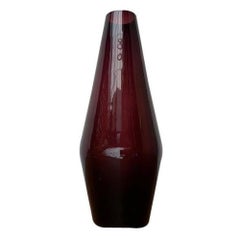 Mid-Century Minimalist Glass Vase, 1960s