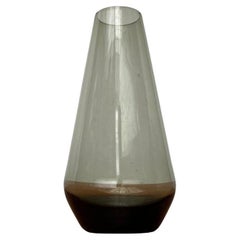 Minimalistische Mid-Century-Glasvase, 1960er-Jahre