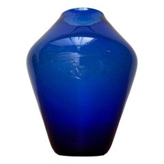 Mid-Century Minimalist Glass Vase, 1960s