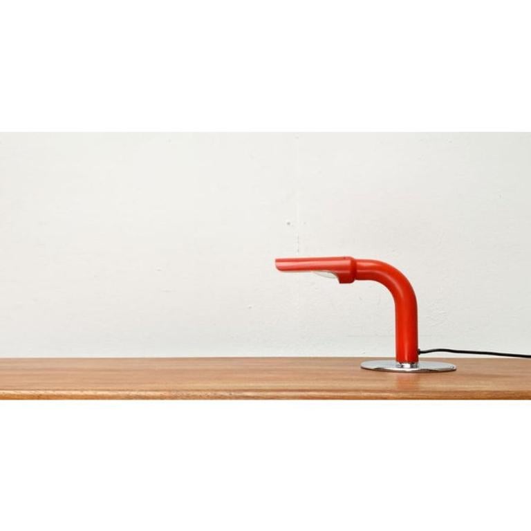 Mid-Century Modern Mid-Century Minimalist Gully Table Lamp by Ingo Maurer for M-Design, 1960s For Sale
