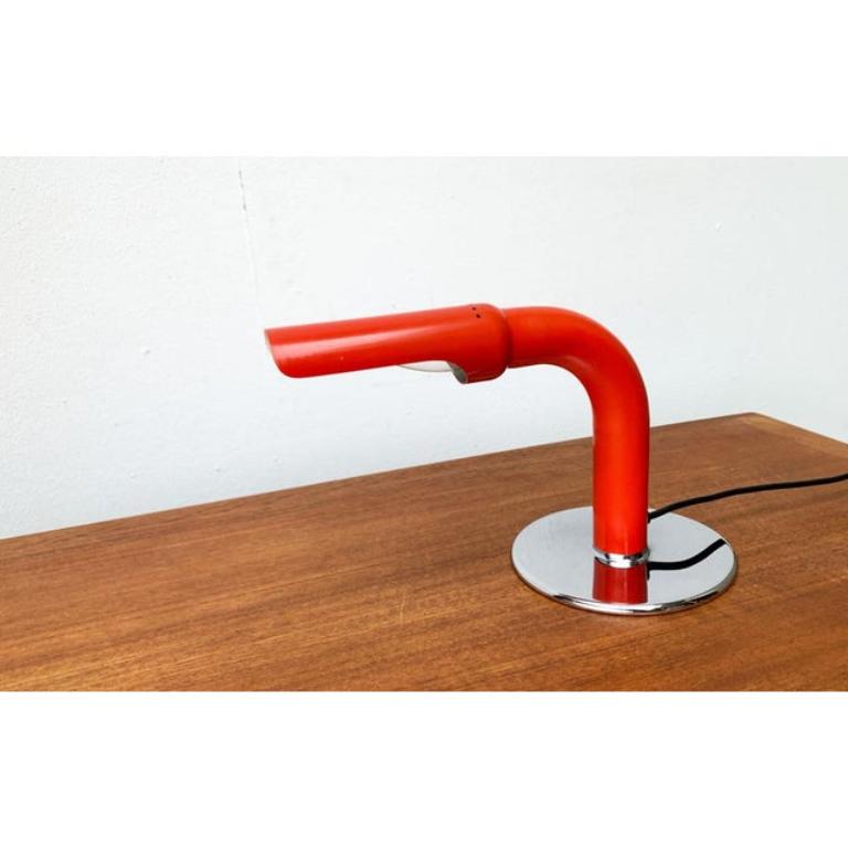 German Mid-Century Minimalist Gully Table Lamp by Ingo Maurer for M-Design, 1960s For Sale