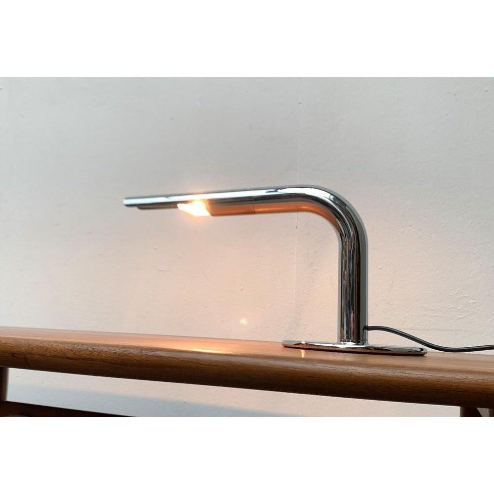 Mid-Century Modern Mid-Century Minimalist Gulp Table Lamp by Ingo Maurer for M-Design, 1960s For Sale
