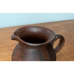 Mid-Century Minimalist Jug Vase from Hartwig Heyne Hoy Pottery, Germany, 1960s