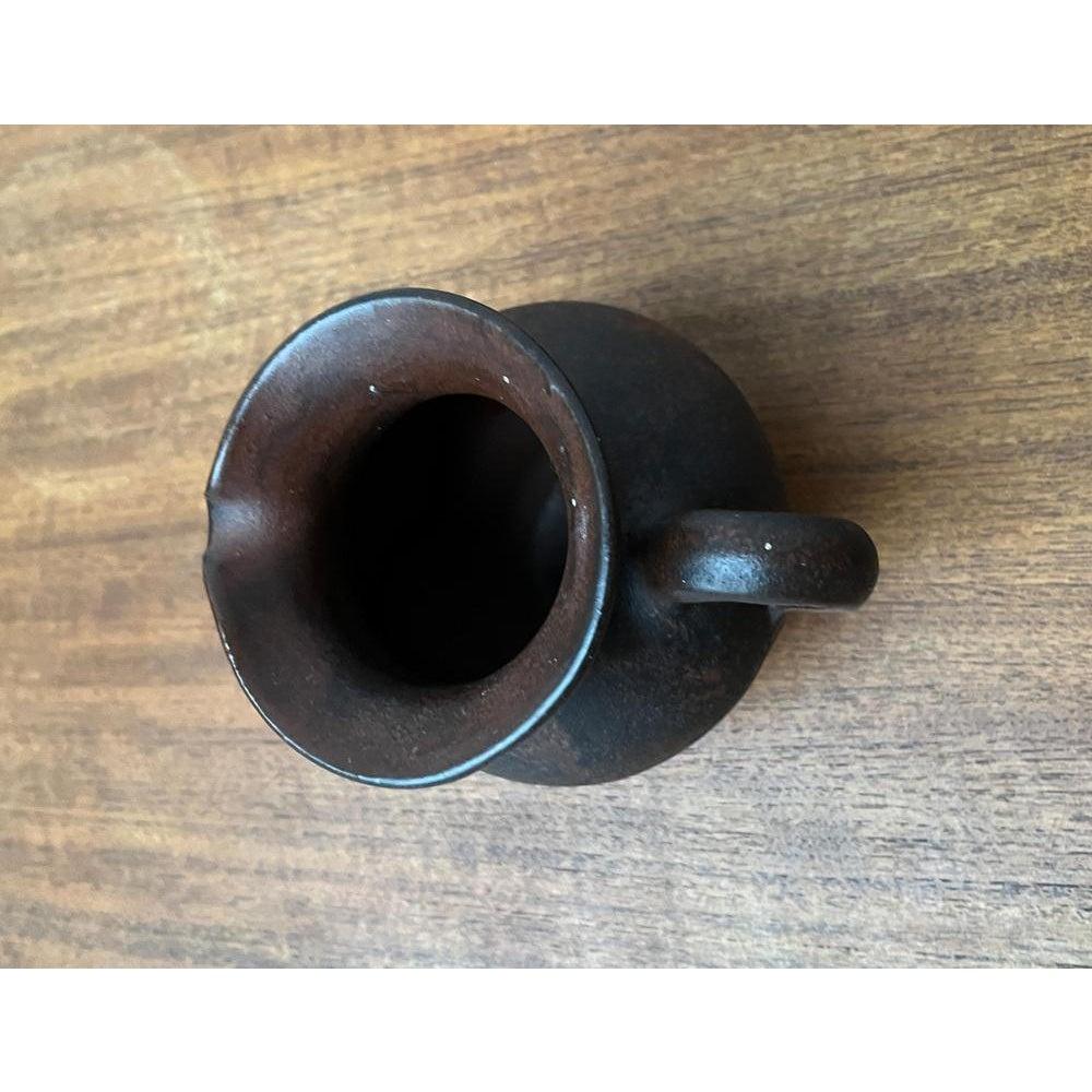 Mid-Century Minimalist Jug Vase from Hartwig Heyne Hoy Pottery, Germany, 1960s For Sale 3
