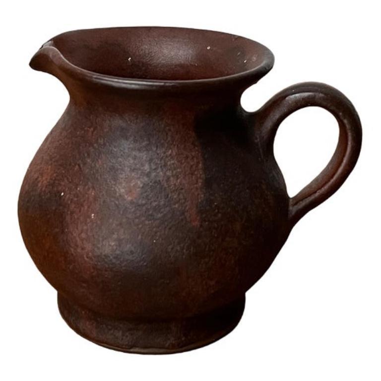 Vaso a brocca minimalista di metà secolo di Hartwig Heyne Hoy Pottery, Germania, anni '60
