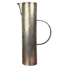 Mid-Century Minimalist Metal Carafe, 1960s