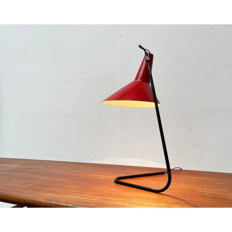 Mid-Century Minimalist Model ST30 Table Lamp by Josef Hurka for Kovona, 1960s For Sale 3