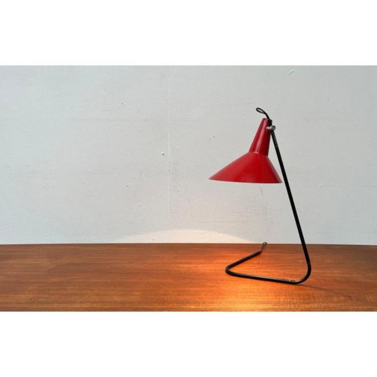 Mid-Century Modern Mid-Century Minimalist Model ST30 Table Lamp by Josef Hurka for Kovona, 1960s For Sale