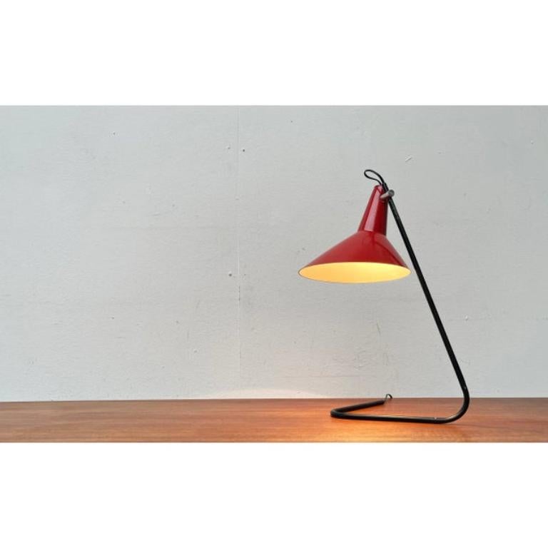 Czech Mid-Century Minimalist Model ST30 Table Lamp by Josef Hurka for Kovona, 1960s For Sale